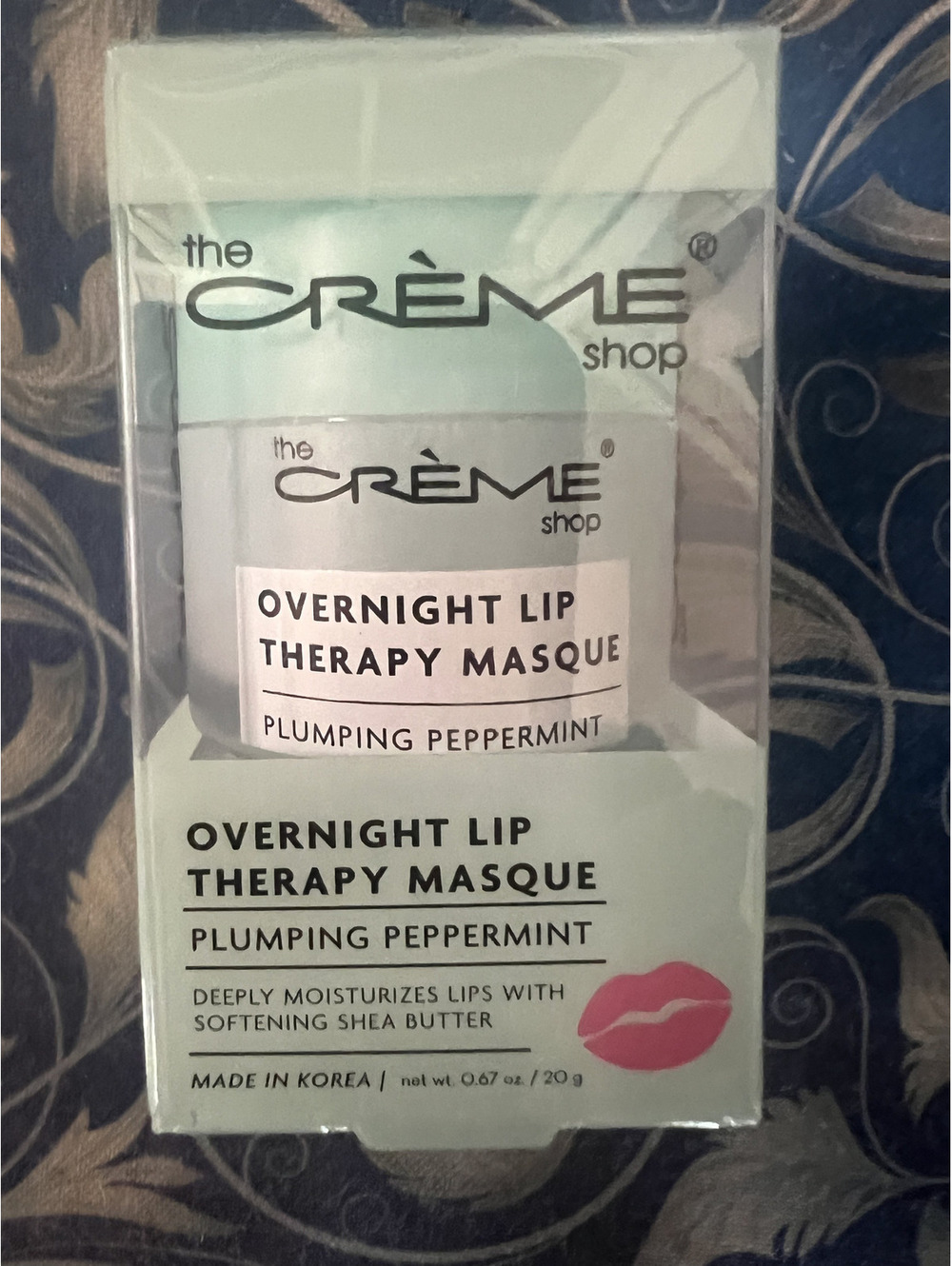 Creme Shop Overnight Lip Therapy Masque - Plumping Peppermint